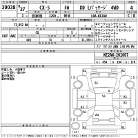 Mazda CX-5 лот № 30038 оценка 4  с аукциона в Японии 2