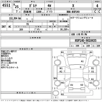 Toyota PORTE лот № 4551 оценка 4  с аукциона в Японии 2