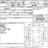 Mazda AXELA лот № 30003 оценка 3.5  с аукциона в Японии 2