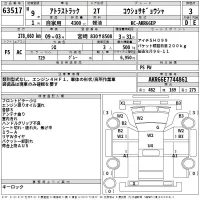Nissan ATLAS лот № 63517 оценка 3  с аукциона в Японии 2