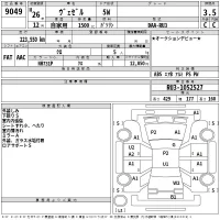 Honda VEZEL лот № 9049 оценка 3.5  с аукциона в Японии 2
