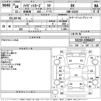 Daihatsu HIJET VAN лот № 9040 оценка RA  с аукциона в Японии 2