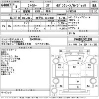 Mitsubishi FUSO FIGHTER лот № 64007 оценка RA  с аукциона в Японии 2