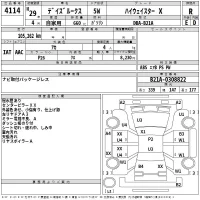 Nissan DAYZ ROOX лот № 4114 оценка R  с аукциона в Японии 2