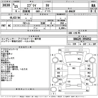 Suzuki EVERY лот № 3030 оценка RA  с аукциона в Японии 2