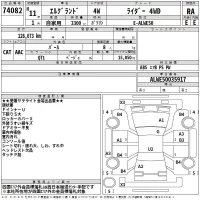 Nissan ELGRAND лот № 74082 оценка RA  с аукциона в Японии 2