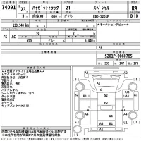 Daihatsu HIJET TRUCK лот № 74091 оценка RA  с аукциона в Японии 2
