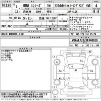 BMW 3-Series лот № 70120 оценка 4  с аукциона в Японии 2