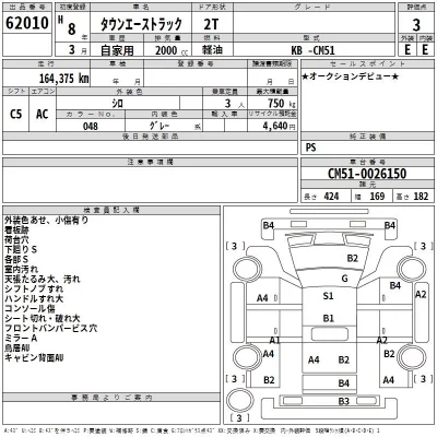 Toyota TOWN ACE TRUCK  с аукциона в Японии
