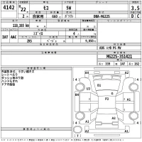 Nissan MOCO лот № 4142 оценка 3.5  с аукциона в Японии 2