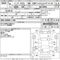 Mercedes-Benz C CLASS лот № 5014 оценка 3.5  с аукциона в Японии 2