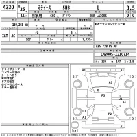 Daihatsu MIRA E S лот № 4330 оценка 3.5  с аукциона в Японии 2