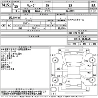Nissan CUBE лот № 74151 оценка RA  с аукциона в Японии 2