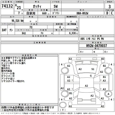 Nissan OTTI  с аукциона в Японии