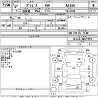 Toyota BREVIS лот № 7150 оценка R  с аукциона в Японии 2
