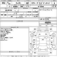 Toyota CHASER лот № 442 оценка 3  с аукциона в Японии 2