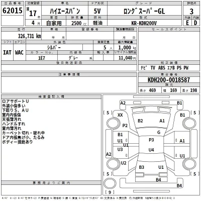 Toyota HIACE VAN  с аукциона в Японии