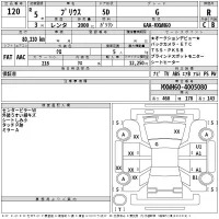 Toyota Prius лот № 120 оценка R  с аукциона в Японии 2