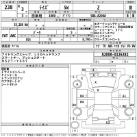 Toyota RAIZE лот № 238 оценка R  с аукциона в Японии 2