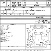 Nissan CARAVAN лот № 143 оценка R  с аукциона в Японии 2