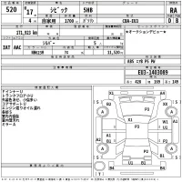 Honda CIVIC лот № 520 оценка RA  с аукциона в Японии 2
