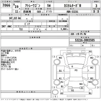 Daihatsu Atrai Wagon лот № 7066 оценка 3  с аукциона в Японии 2