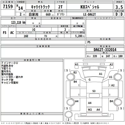 Suzuki CARRY TRUCK  с аукциона в Японии