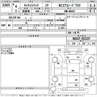 Suzuki CARRY TRUCK лот № 3265 оценка 3.5  с аукциона в Японии 2