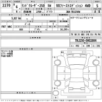 Toyota LAND CRUISER лот № 2270 оценка 5  с аукциона в Японии 2