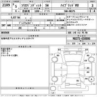 Suzuki SOLIO лот № 2109 оценка 3  с аукциона в Японии 2