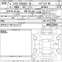 Mazda FLAIR WAGON лот № 3538 оценка 5  с аукциона в Японии 2