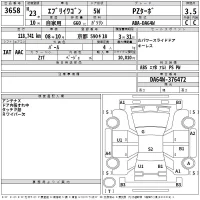 Suzuki EVERY WAGON лот № 3658 оценка 3.5  с аукциона в Японии 2