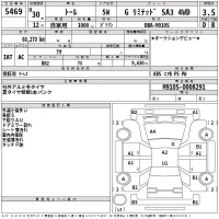 Daihatsu THOR лот № 5469 оценка 3.5  с аукциона в Японии 2