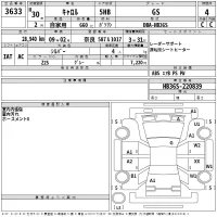 Mazda CAROL лот № 3633 оценка 4  с аукциона в Японии 2