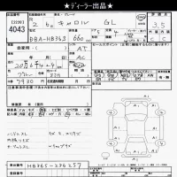 Mazda CAROL лот № 4043 оценка 3.5  с аукциона в Японии 6