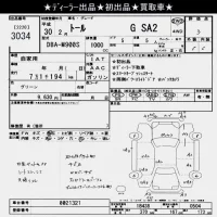 Daihatsu THOR лот № 3034 оценка 3  с аукциона в Японии 10