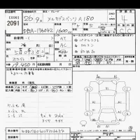 Mercedes-Benz A CLASS лот № 2091 оценка 4  с аукциона в Японии 9