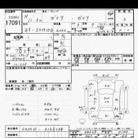 Toyota GAIA лот № 17091 оценка 3  с аукциона в Японии 6