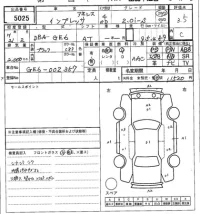 Subaru IMPREZA лот № 5025 оценка 3.5  с аукциона в Японии 7