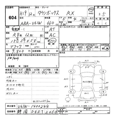 Mitsubishi TOWNBOX  с аукциона в Японии