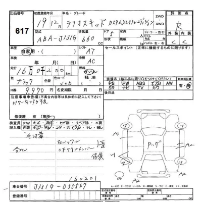 Daihatsu TERIOS KID  с аукциона в Японии