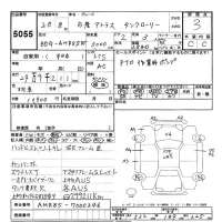 Nissan ATLAS лот № 5055 оценка 3  с аукциона в Японии 9