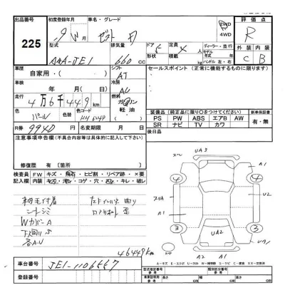 Honda ZEST  с аукциона в Японии