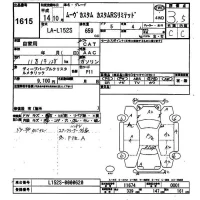 Daihatsu MOVE лот № 1615 оценка 3.5  с аукциона в Японии 9