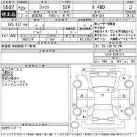 Honda FIT лот № 5502 оценка 3  с аукциона в Японии 11