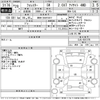 Subaru FORESTER лот № 3176 оценка 3.5  с аукциона в Японии 11