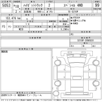 Daihatsu HIJET TRUCK лот № 5053 оценка 99  с аукциона в Японии 11