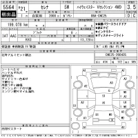 Nissan SERENA лот № 5564 оценка 3.5  с аукциона в Японии 11