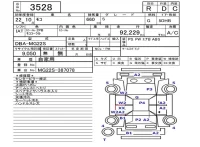 Nissan MOCO лот № 3528 оценка R  с аукциона в Японии 5