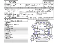 Nissan ROOX лот № 3055 оценка 3  с аукциона в Японии 5